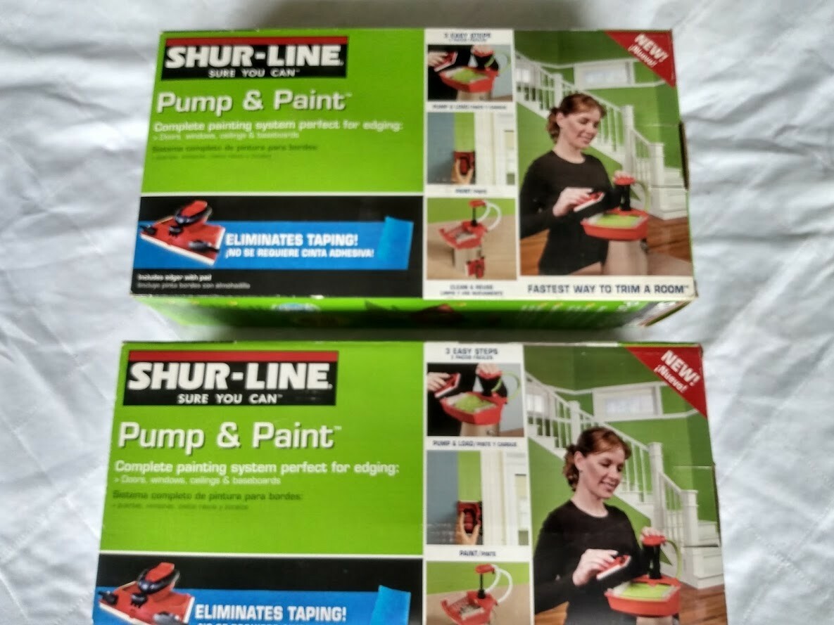 SURE-LINE Pump & Paint - Painting system for edging (New/Set of 2