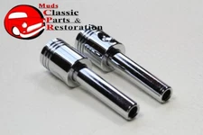 Chrome Engine Piston Head Door Lock Knob Custom Car Truck Hot Rat Street Rod