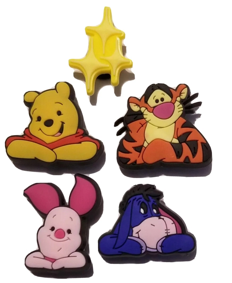 Winnie the Pooh Croc Charms