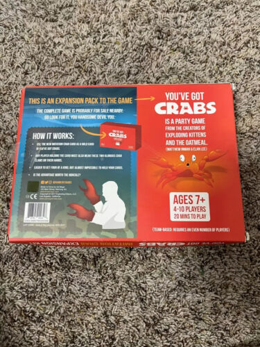 You've got Crabs Imitation Crab Expansion Kit Card Game New - Picture 2 of 6