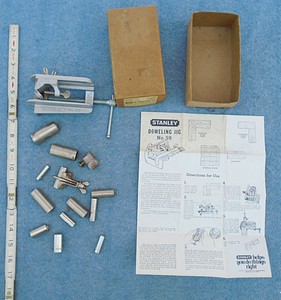 stanley doweling jig instructions box
