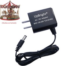 4.5V AC Adapter For Lemax Christmas Village Collection The Grand Carousel 84349