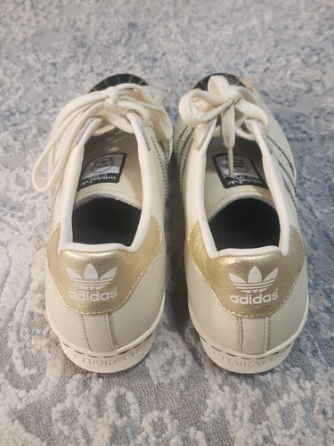 Adidas Superstar Star Wars Custom Sneakers Men's Size US 9 C-3PO RARE! - Picture 6 of 10