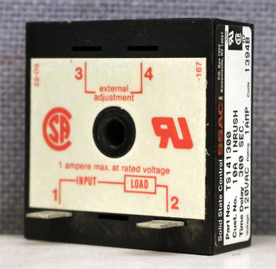 Ssac Inc SSAC Inc. Solid State Control TS141300 Time Delay Relay 300s | eBay