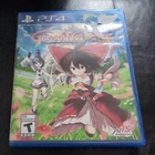 Touhou Genso Wanderer (Sony PlayStation 4, 2017) PS4 Bonus Disk! CIB