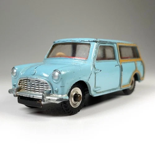 Vintage ~1960-70 DINKY TOYS #199 Blue AUSTIN 7 COUNTRYMAN England Toy Vehicle