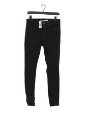 New Look Women's Jeans W 32 in Black Cotton with Other Skinny