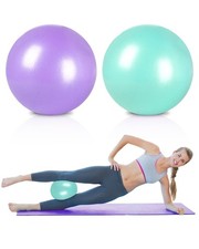 2 Pcs Yoga Ball 9 Inch, Mini Pilates Ball Exe...