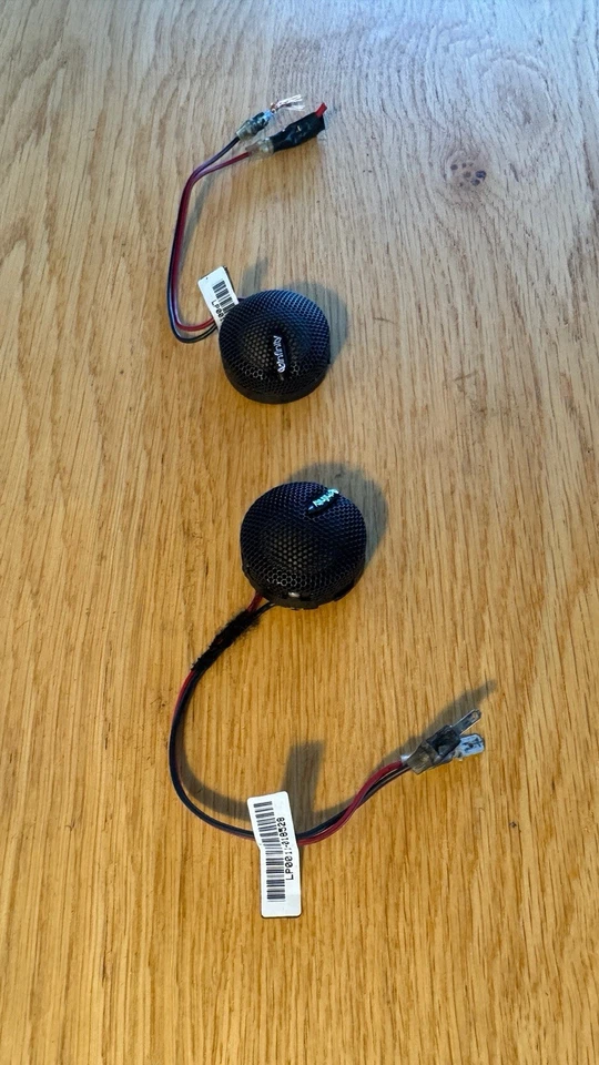 GENUINE INFINITY REFERENCE SERIES 105T 1" CAR TWEETERS LEFT & RIGHT - Image 3 of 4