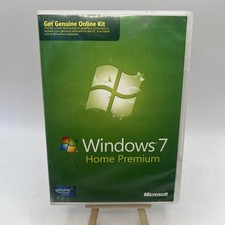 Microsoft Windows 7 Home Premium Full 32 Bit  64 Bit DVD MS WIN No Retail Box