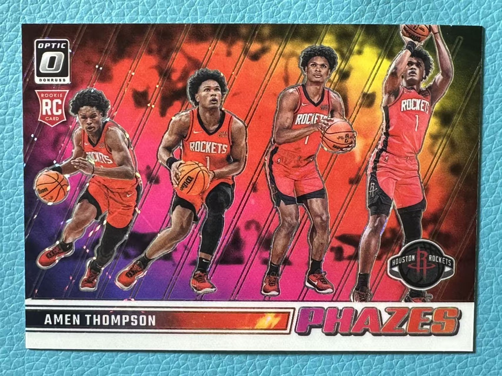Amen Thompson 2023-24 Panini Donruss Optic Phazes RC Rockets #7
