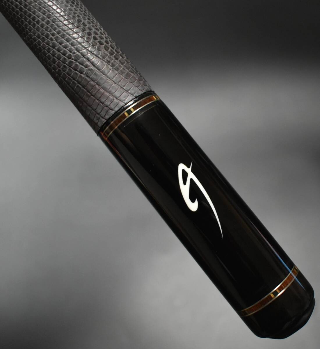 Vintage LEGEND Adam Cue Ebony 6-Point Twin Joint TSJ Leather Pool