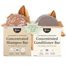 Volumizing Shampoo  Conditioner Set - Sweet Sandalwood