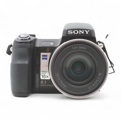 Sony Cyber-shot DSC-H9 Digitalkamera Kamera 8,1MP DSC H9 schwarz