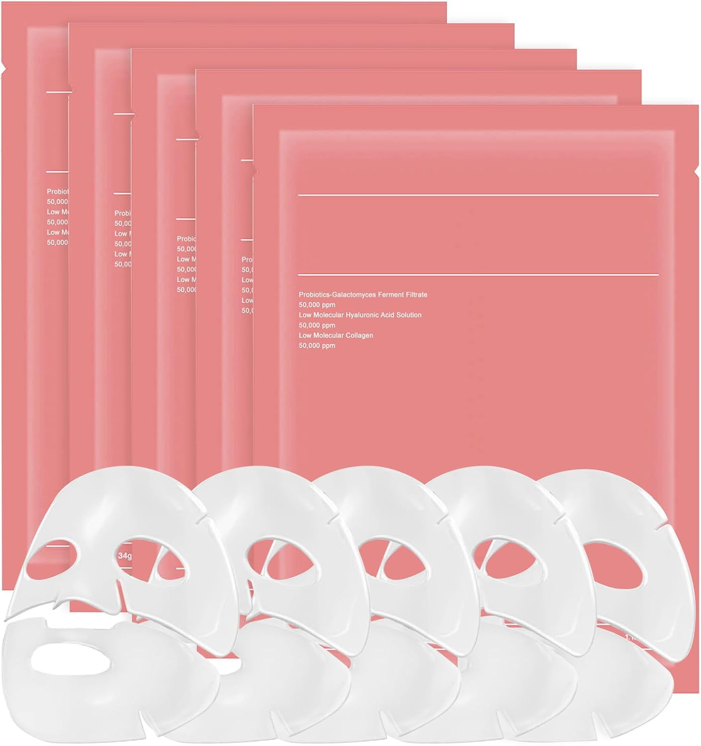 Bio Collagen Face Mask, Face Masks Skincare, Hydrogel Overnight Mask Real Deep C