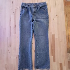 Childrens Place Boys Bootcut Jeans Husky Size 14 Blue Adjustable Waistband