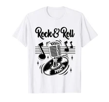 Rockabilly Rocker Clothes 50s Sock Hop Greaser 1950s Doo Wop T-Shirt