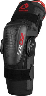 Evs 663-1025L SX02-20K-L SX02 KNEE BRACE BLACK LG