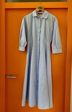 Max&Co Blusenkleid Gr.38 hellblauweiß gestreift, einmal getragen