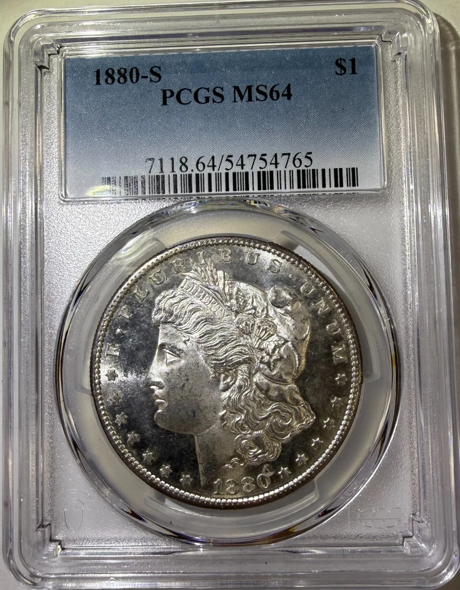 アメリカ 1880 S ドル 銀貨 NGC MS64 モルガンダラー 036 MS 64 Graded 1880 Year Morgan US Dollars (1878-1921) for sale | eBay