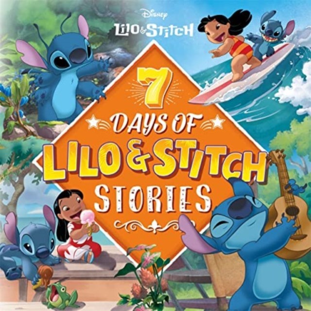 Disney 7 Days Of Stitch Stories by Walt Disney | Hardcover | 2023 - Image 3