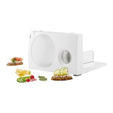 Gorenje R402W Affettatrice 100 W Plastica Solingen Lama per Salsiccia,