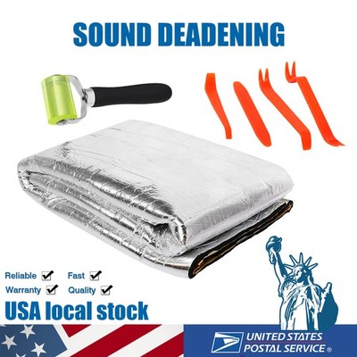 94''x40'' Heat Insulation & Sound Deadener for Floor,Cab,Door,Trunk Noise Killer
