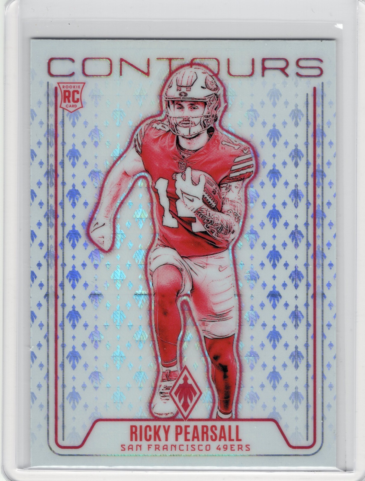 Ricky Pearsall 2024 Phoenix Contours Hyper Rookie #CON-RPL 49ers