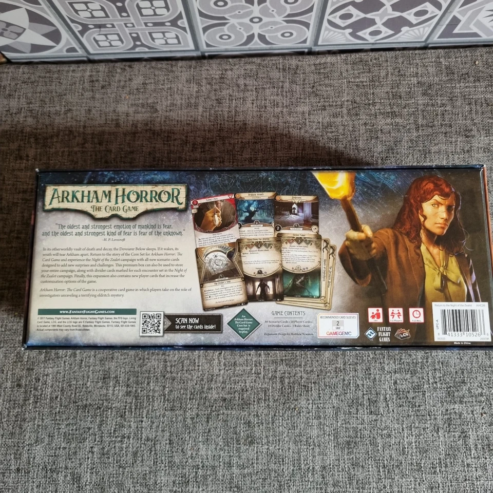 Arkham Horror The Card Game LCG: Return to Night of the Zealot - Unused - Image 3 of 4