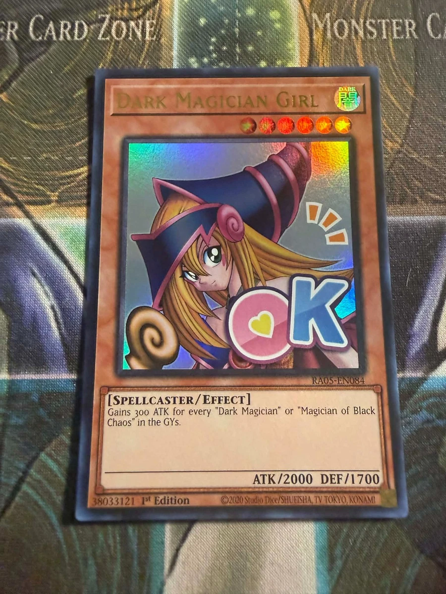 Dark Magician Girl Yu-Gi-Oh! TCG Konami Rare Individual