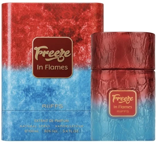 Freeze in flames by RiiFFS EDP Extrait De Parfum for Unisex - 100 ML NEW LAUNCH
