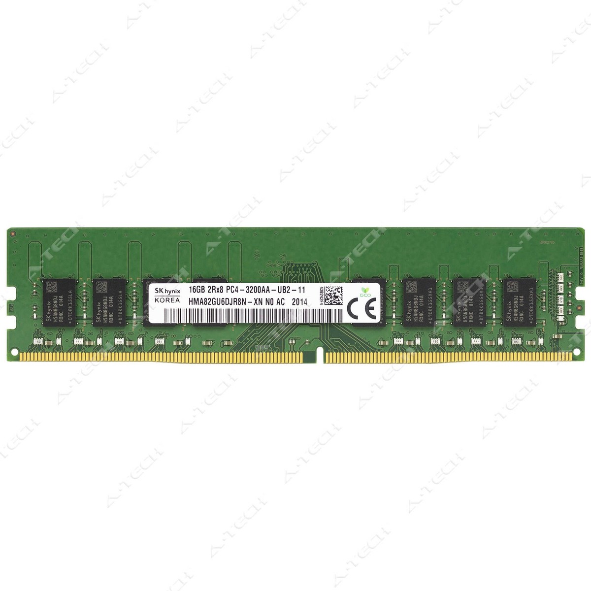 Hynix 16GB DDR4 3200 MHz PC4-25600 2Rx8 DIMM Desktop Memory RAM