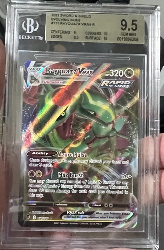 Rayquaza VMAX graded BGS 9.5 for sale on eBay