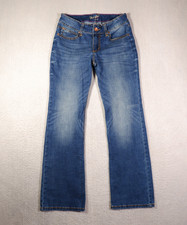Wrangler Womens Blue Jeans Boot Cut Sz 7 Medium wash Western