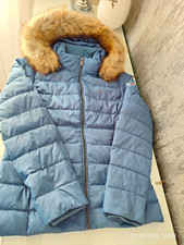 Tommy Jeans Damen Steppjacke Blau Gr. M kurz ...