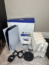 PlayStation 5 Ps5 Disc Edition Console, Boxed With Boxed Controller And Cables