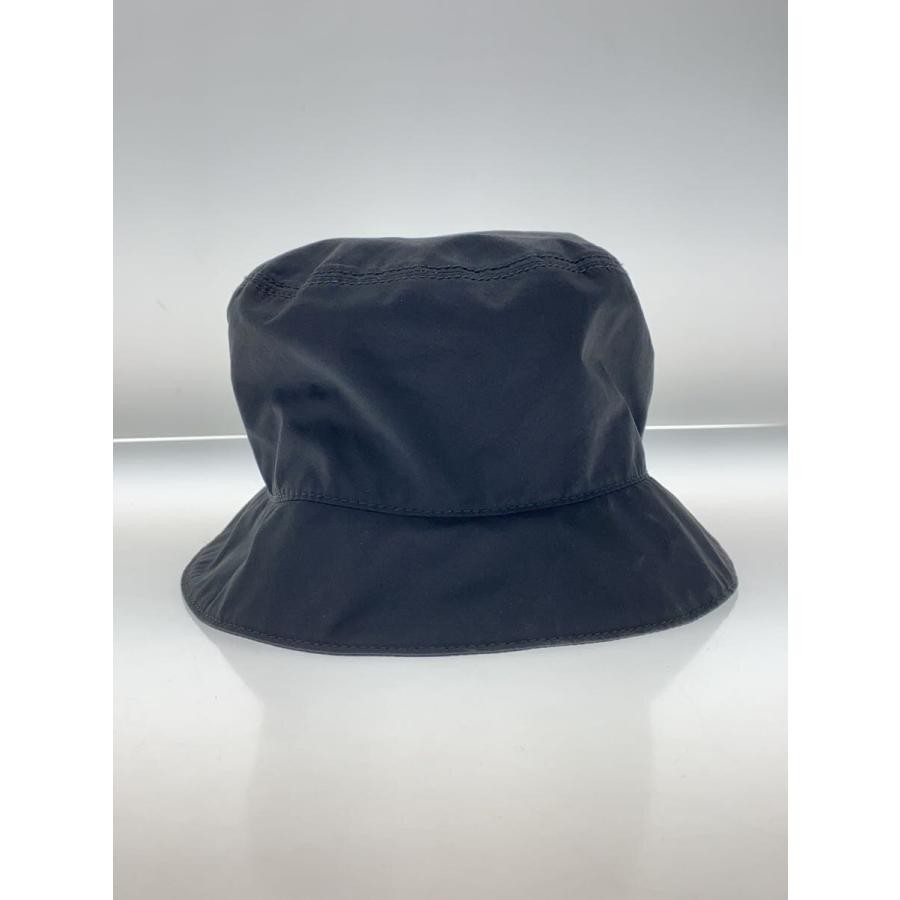 PRADA Hat Solid Classic 22.4in Polyester Black Au… - image 3