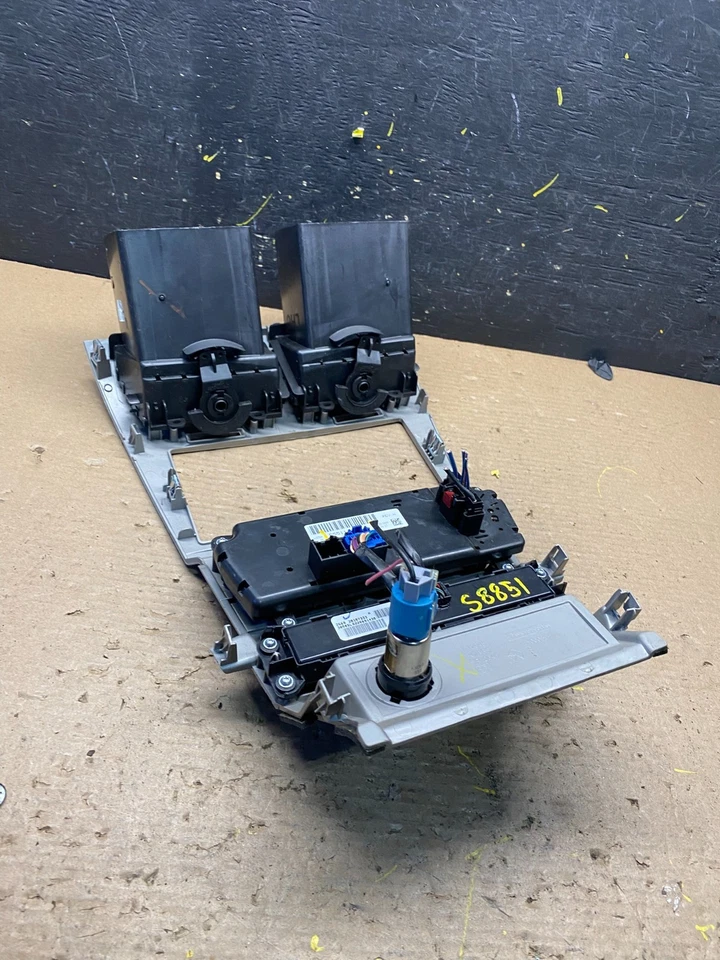 Dodge Caliber 2007 a 2009 tablero radio bisel central tablero climático s8851 DG Foto 4 de 4