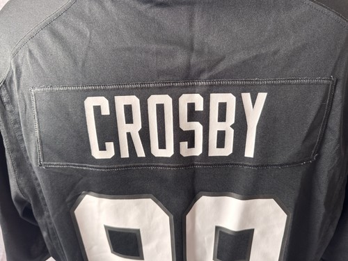 Maglia calcio uomo Nike Las Vegas Raiders Maxx Crosby #98 taglia XL - nera - Foto 11 di 12