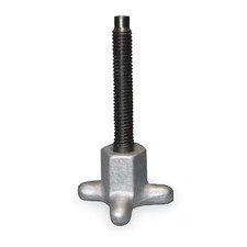 Te-Co 31040 Dog Point Hand Knob Screw, Pk 2