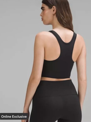 Lululemon Wundermost schwarzes Trägertop US4/UK8 *Brandneu* - Bild 1 von 5