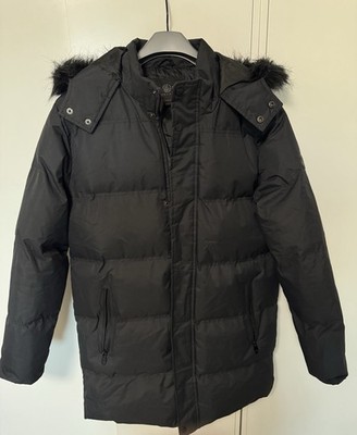 SOUL STAR Herren Parka   Schwarz   Größe S   Wie Neu Men s Parka