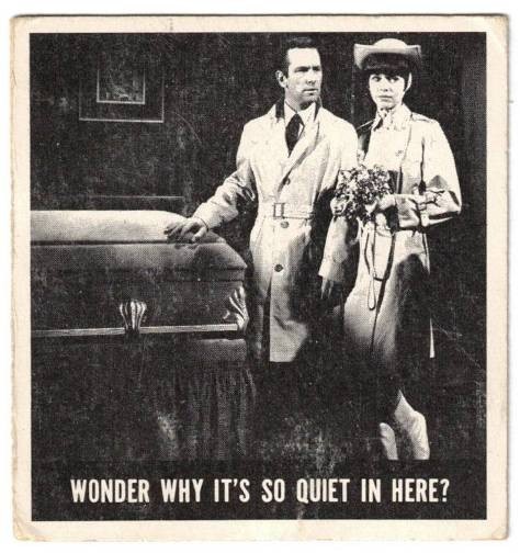 Get Smart 1966 Topps: #57 Wonder Why It's So Quiet in Here? v2