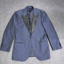 Suitsupply New Verona Tuxedo Jacket 40R Wool Linen VBC Peak Lapel Mens Blazer