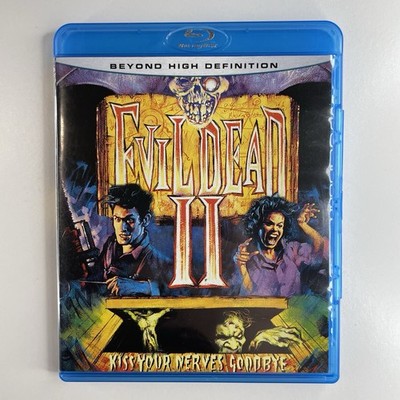 Evil Dead 2: Dead by Dawn (Blu-ray, 2007) Horror Sam Raimi  Disc Near Mint 