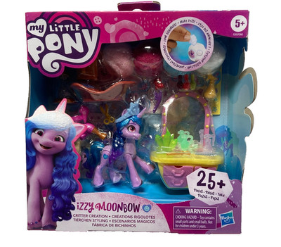MY LITTLE PONY IZZY MOONBOW FIGURE 3 1/2'' + Accessories Critter Creations