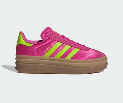 Adidas Originals Gazelle Bold Slime Fuchsia Pink JI2705 Womens
