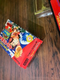 Ganbare Goemon Karakuri Douchuu Famicom Boxed Konami Japan Tested