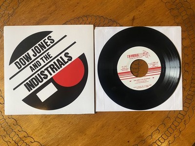 Dow Jones and The Industrials Let's Go Steady 7'' Vinyl 2011 Reissue Punk KBD NM