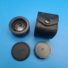 Vintage Vivitar M42 2x-1 Automatic Tele Converter Lens w Caps and Case, Japan